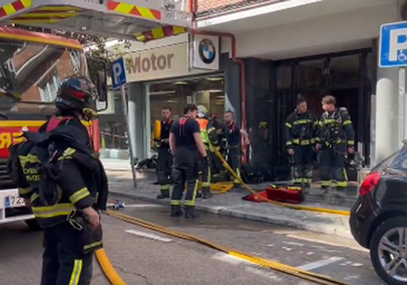 Muere una mujer en el incendio de una vivienda en la calle de Jorge Juan
