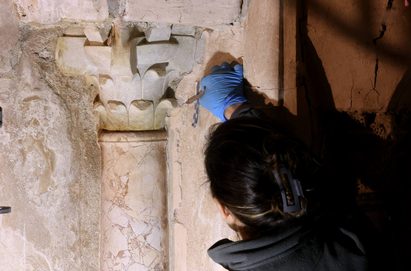 La restauración de la maqsura de la Mezquita-Catedral de Córdoba, en imágenes