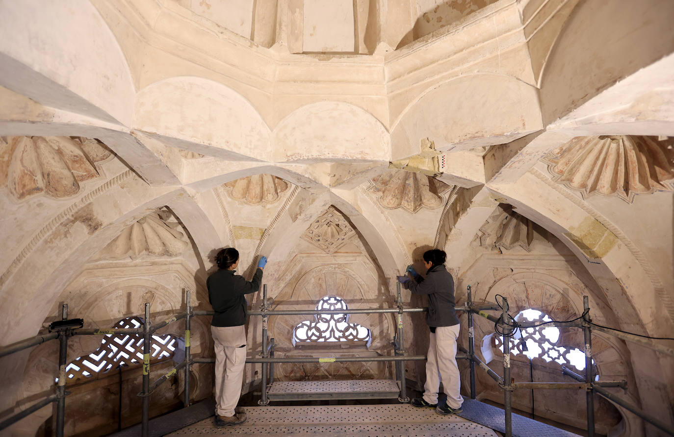 La restauración de la maqsura de la Mezquita-Catedral de Córdoba, en imágenes