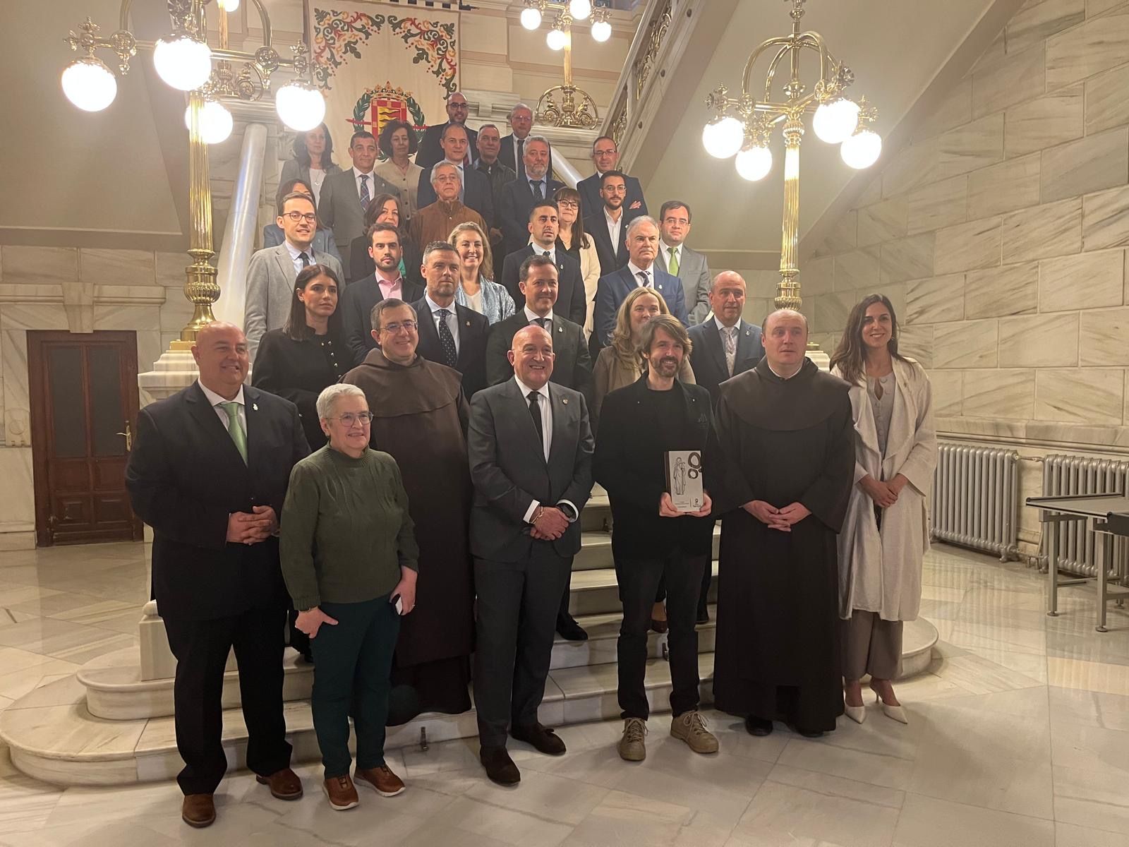 Carlos Velázquez, en Valladolid, con la Red de Huellas de Santa Teresa
