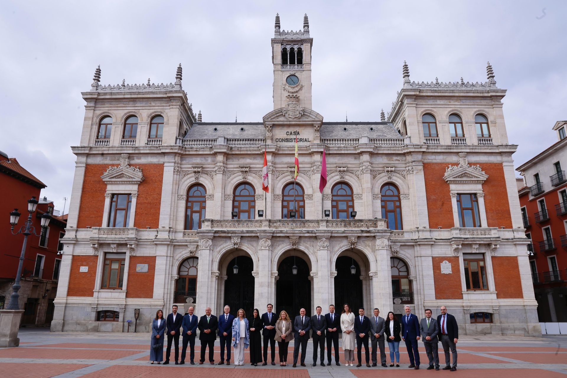 Carlos Velázquez, en Valladolid, con la Red de Huellas de Santa Teresa