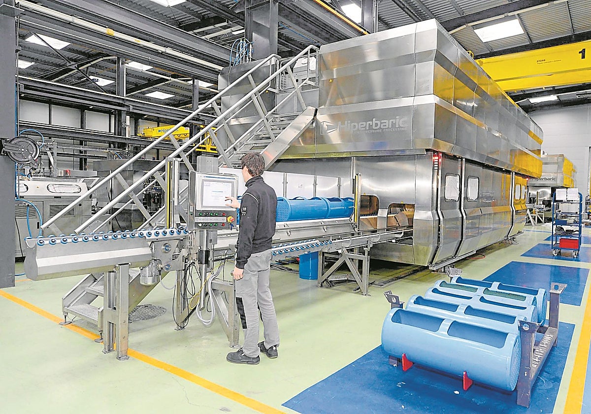 Instalaciones de la empresa burgalesa Hiperbaric