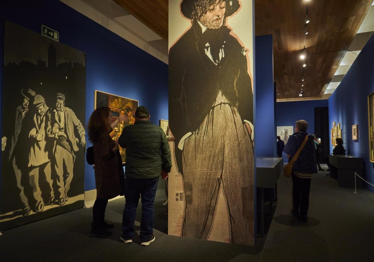 Interior de la exposición