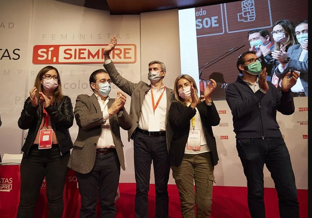 El último Congreso Provincial del PSOE fue en noviembre de 2021, con mascarillas contra el Covid-19