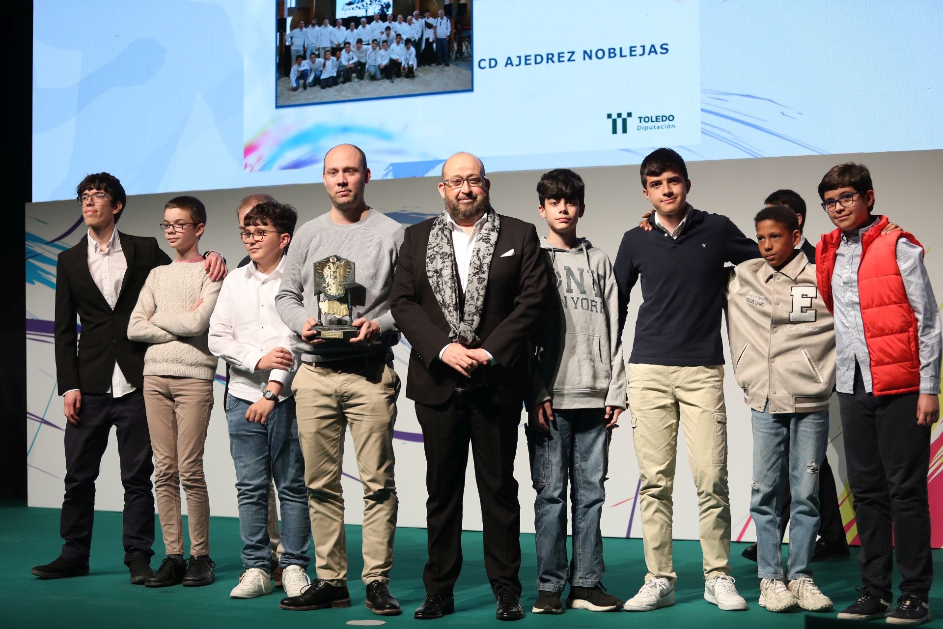 El gran podio de la Gala del Deporte de la Diputación de Toledo: las fotos de todos los premiados