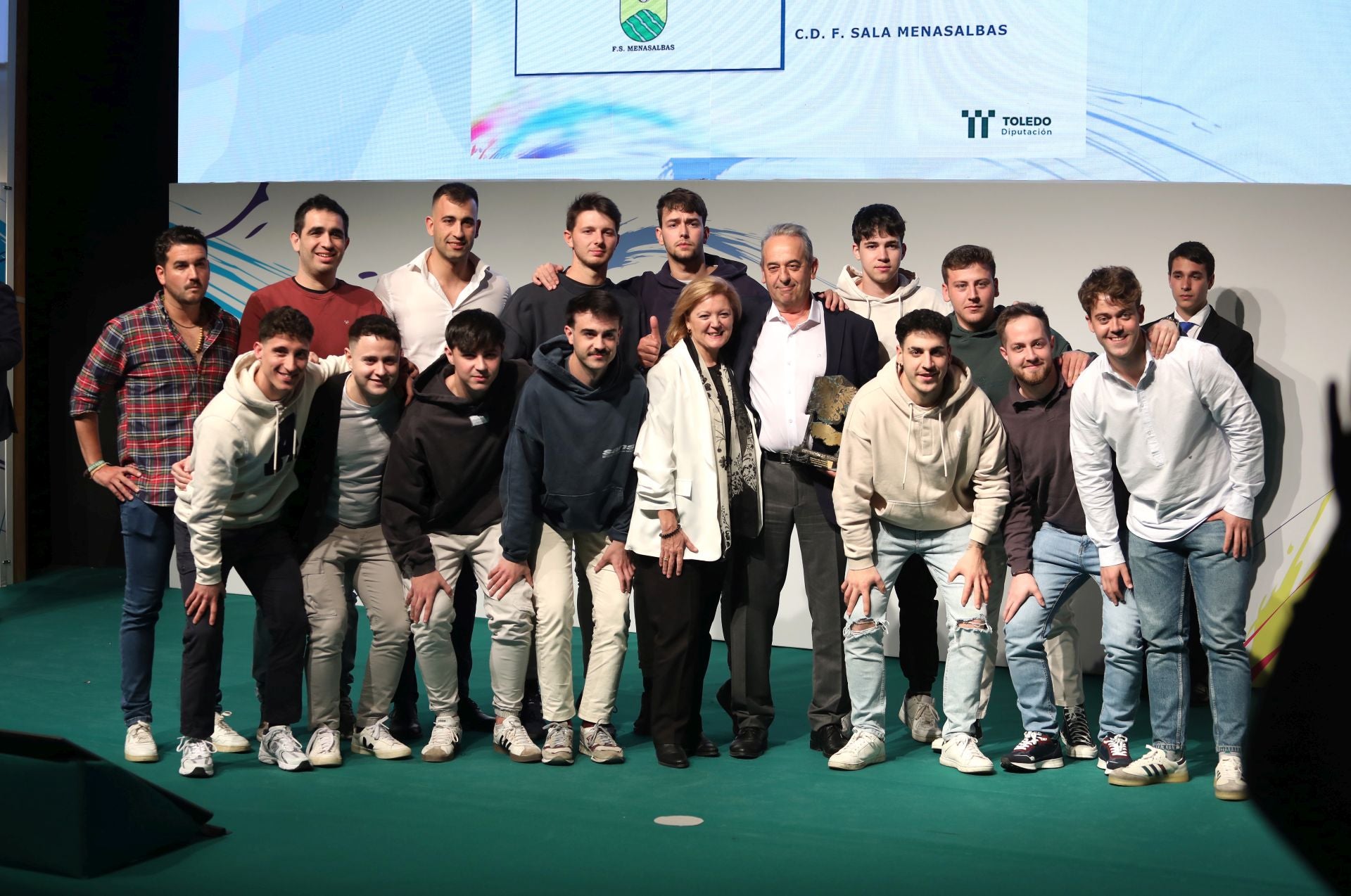 El gran podio de la Gala del Deporte de la Diputación de Toledo: las fotos de todos los premiados