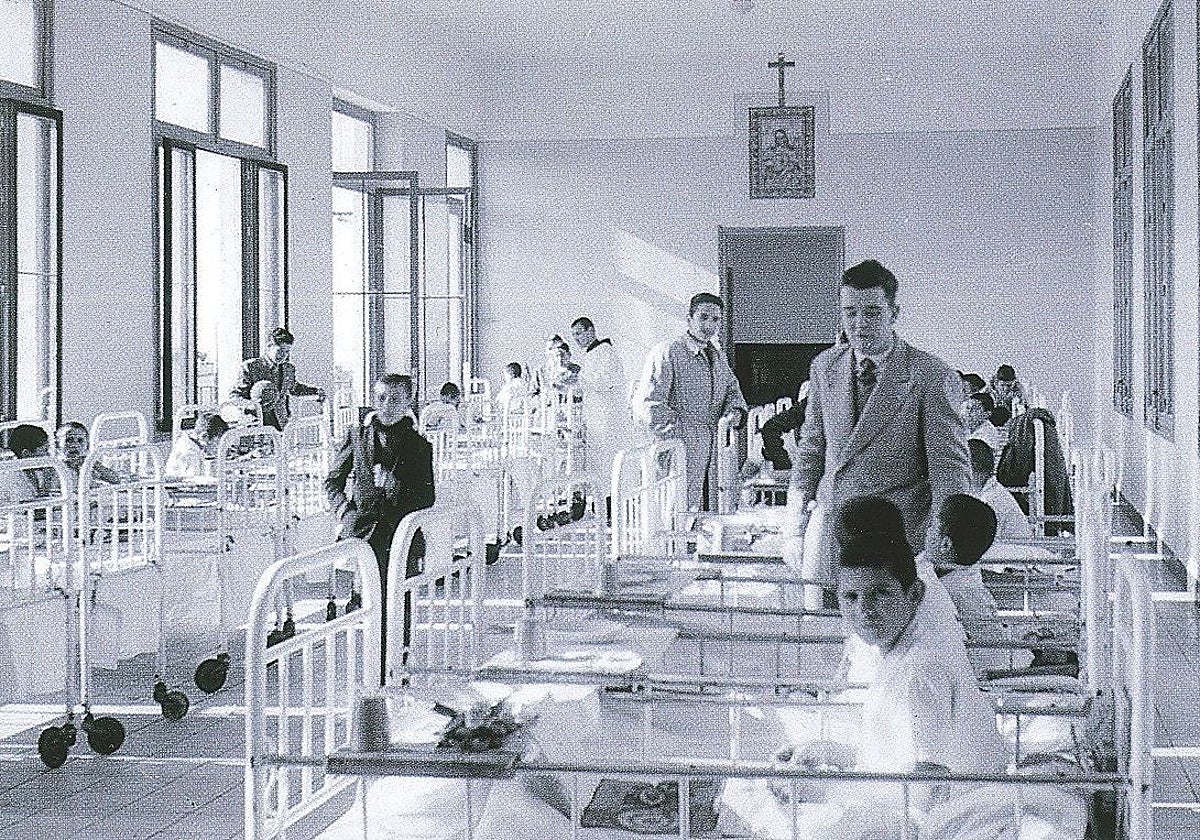 Hospitales para niños impulsados por Fray Albino