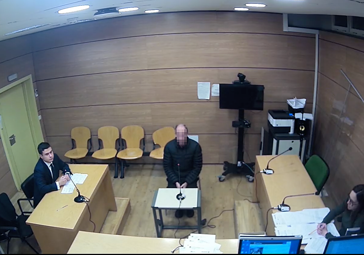 Declaración del sacerdote Marcelino A. N., en el juzgado, el 8 de marzo de 2025