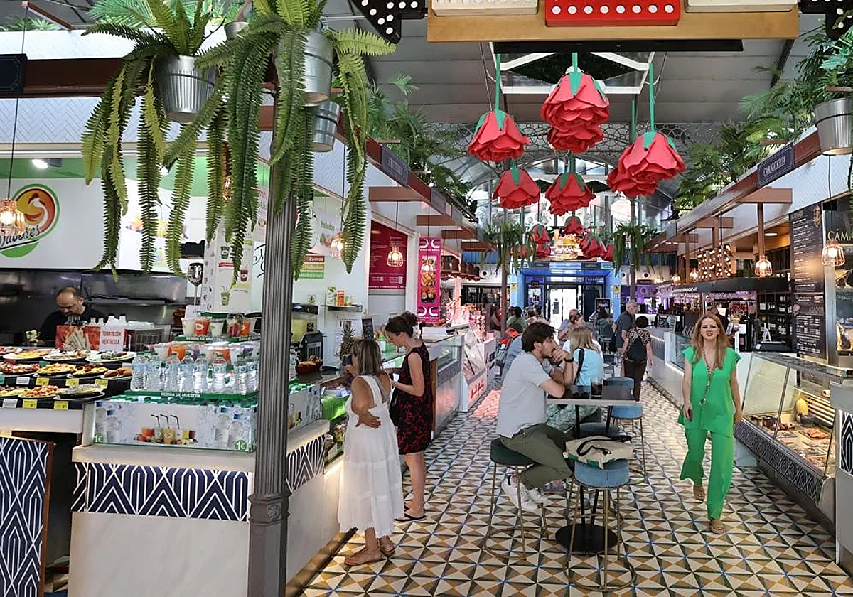 Interior del Mercado Victoria en una imagen de archivo