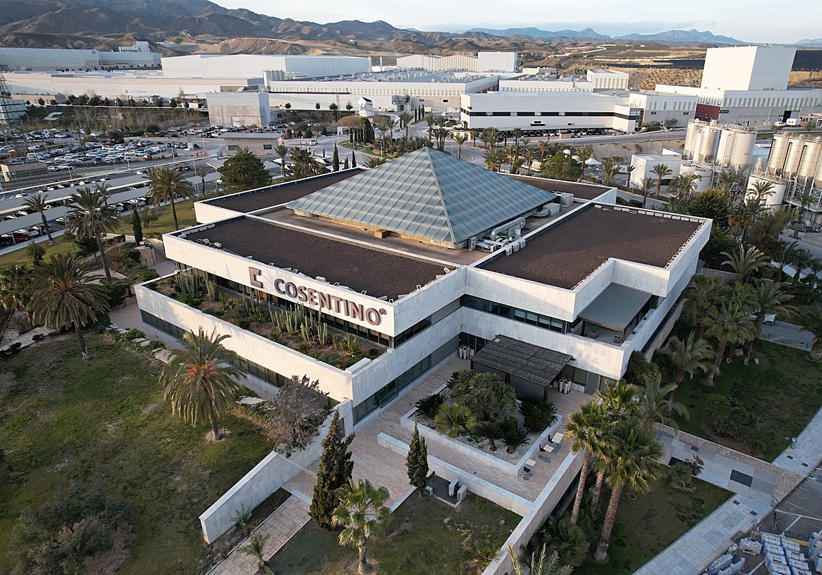 Sede central de Cosentino en Cantoria (Almería)