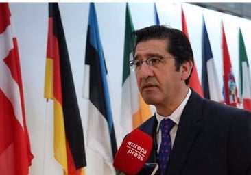 Caballero defiende en Bruselas reactivar el consumo interior en Europa y un «apoyo sin fisuras» al campo ante los aranceles de Trump