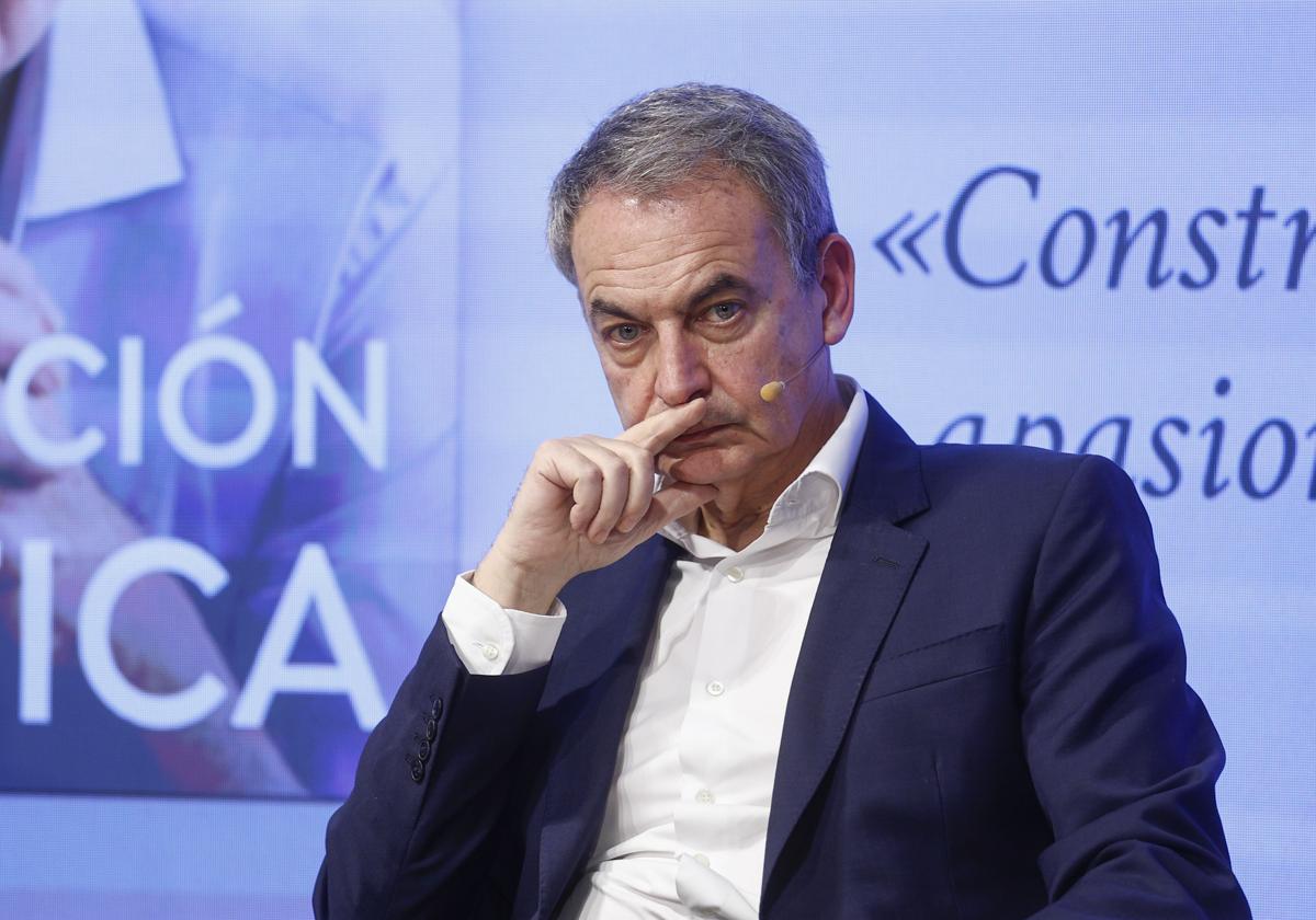 El expresidente del Gobierno José Luis Rodríguez Zapatero.