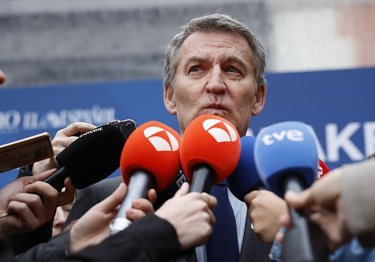 Feijóo, tras los aranceles de Trump: «Hemos deteriorado sin precedentes las relaciones internacionales entre EEUU y la UE»