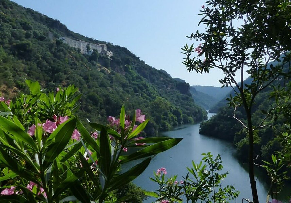 Vista del río Bembézar