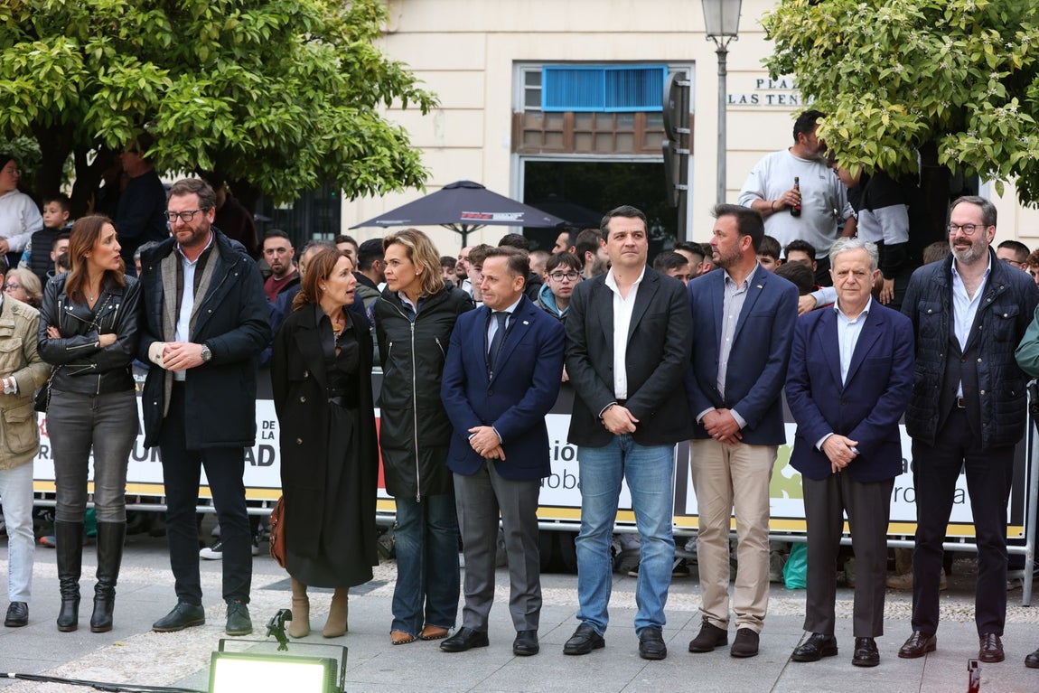 La espectacular presentación del Rally Sierra Morena en el corazón de Córdoba, en imágenes