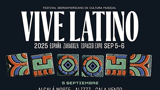 Quién actúa cada día del festival Vive Latino en Zaragoza