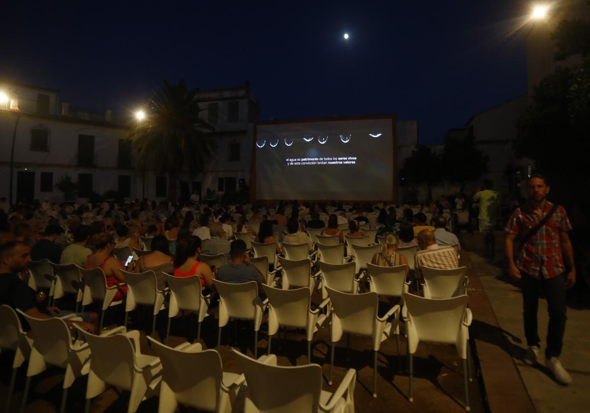 El Coliseo San Andrés durante una proyección del pasado verano