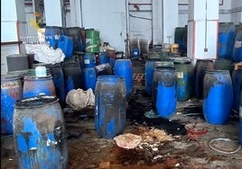 Precintado un almacén ilegal que contenía residuos tóxicos, explosivos y cancerígenos en Las Palmas de Gran Canaria