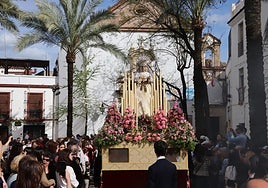 La tradicional procesión del colegio de la Piedad de Córdoba, en imágenes