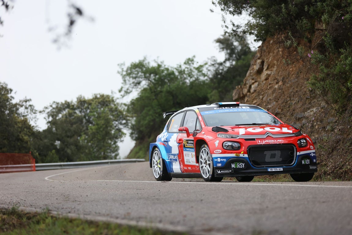 El trepidante Rally en su recorrido por Sierra Morena de Córdoba, en imágenes