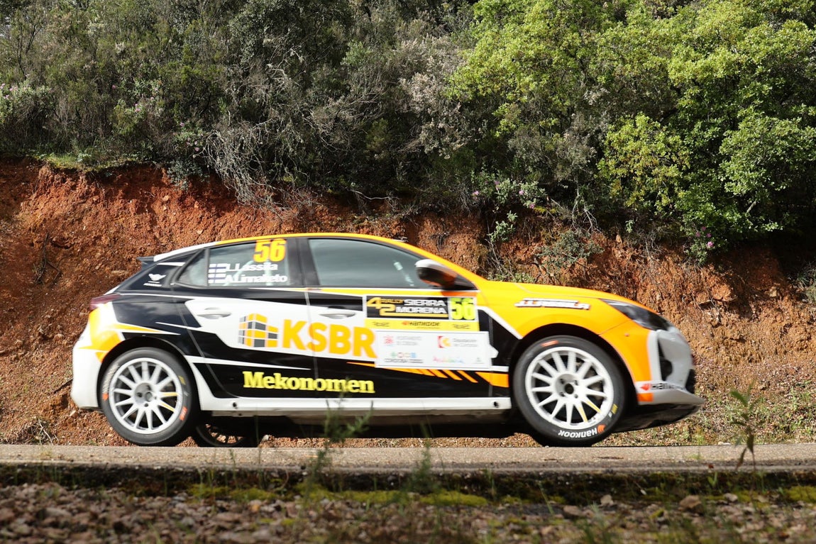 El trepidante Rally en su recorrido por Sierra Morena de Córdoba, en imágenes
