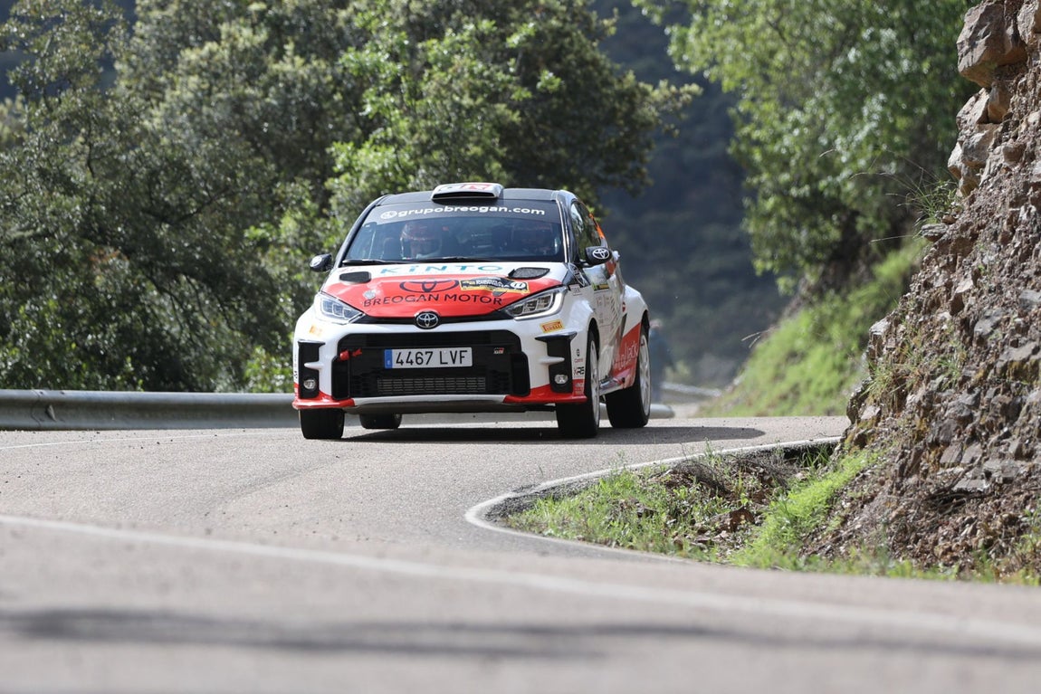 El trepidante Rally en su recorrido por Sierra Morena de Córdoba, en imágenes