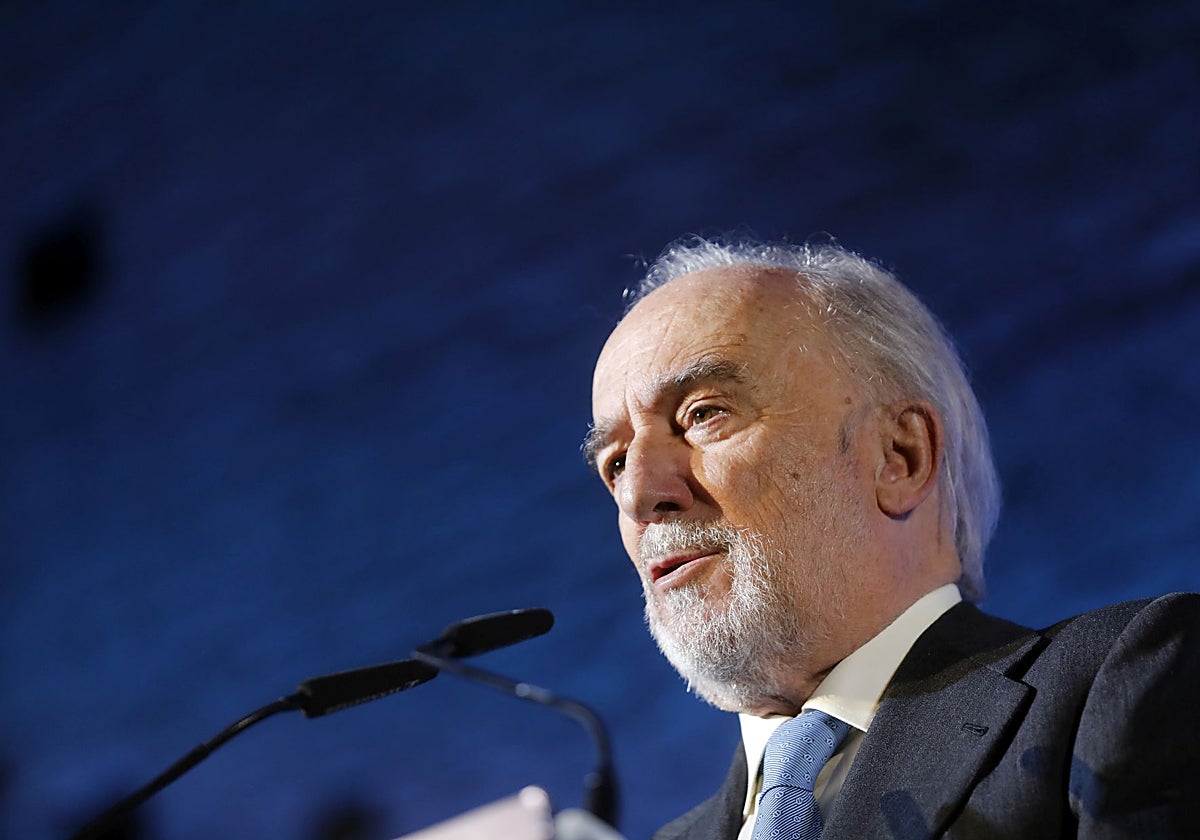 Santiago Muñoz Machado, tras recibir el I Premio Gran Capitán de ABC Córdoba