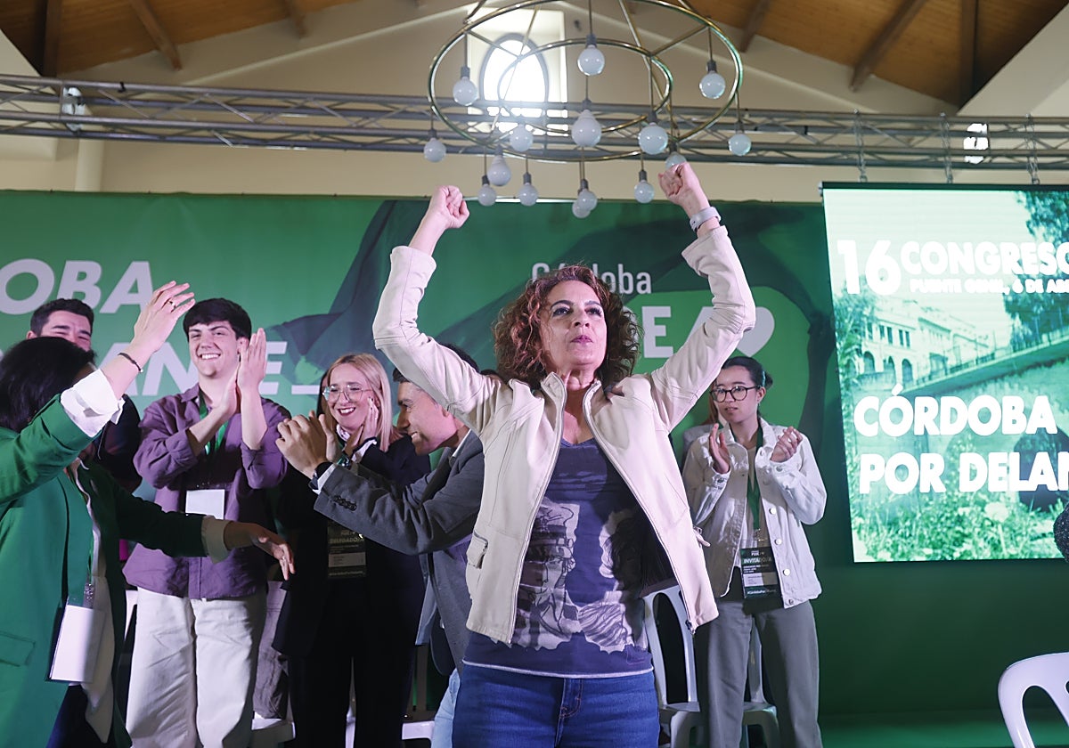 La secretaria general del PSOE-A y vicepresidenta del Gobierno de España, María Jesús Montero