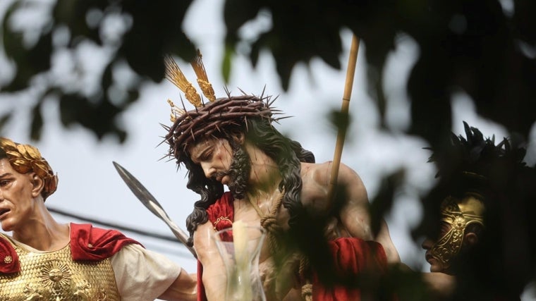 El Señor de los Afligidos en su Presentación al Pueblo