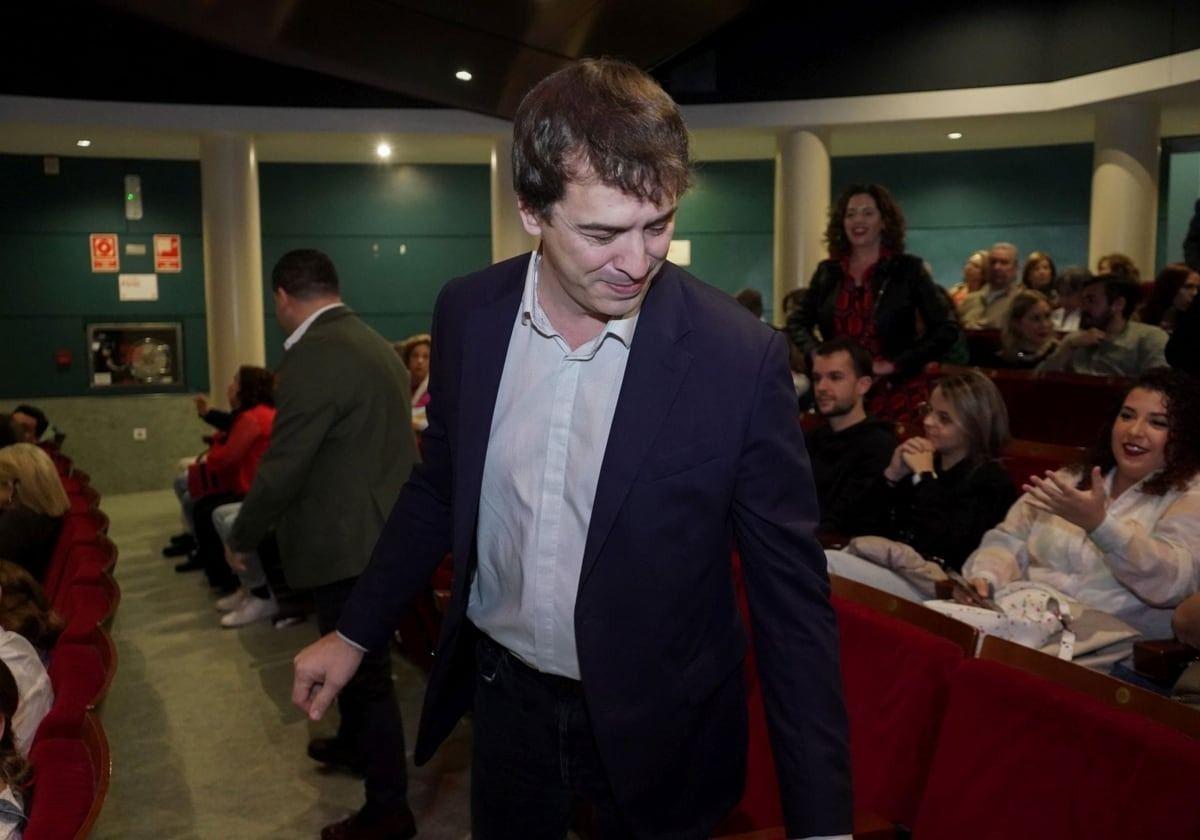 David Sánchez, en el estreno de la ópera 'Carmen' en Badajoz