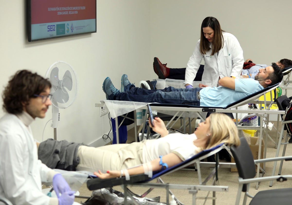 La previsión era recoger unas 200 bolsas de sangre