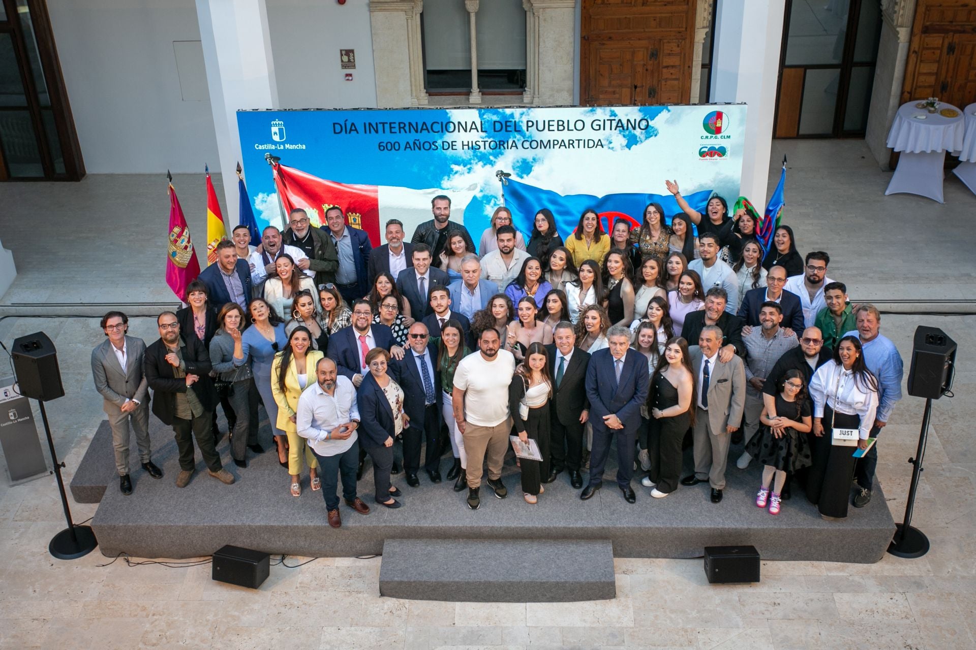 El homenaje de Page al pueblo gitano, en imágenes