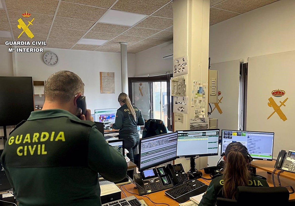 La operación ha corrido a cargo de la Guardia Civil