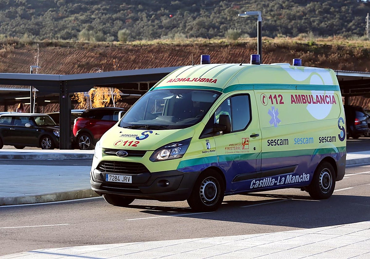 La trabajadora herida fue trasladada al hospital universitario de Toledo