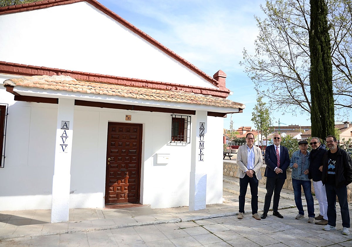 La sede de la Asocación de Vecinos 'Azumel' ya no presenta daños estructurales