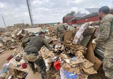 Unos 3.300 efectivos de la BRI X han ayudado a los damnificados de la Dana en Valencia