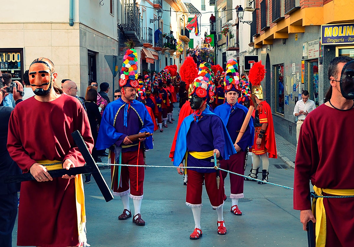 Representaciones teatrales en las calles de Iznájar