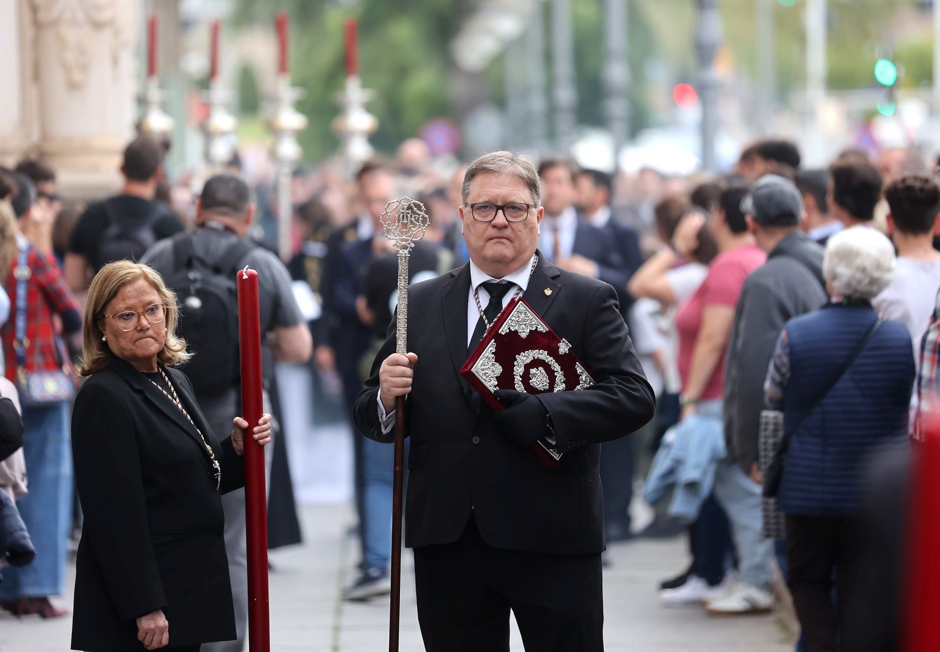 El solemne vía crucis del Soberano Poder por las calles de Córdoba, en imágenes
