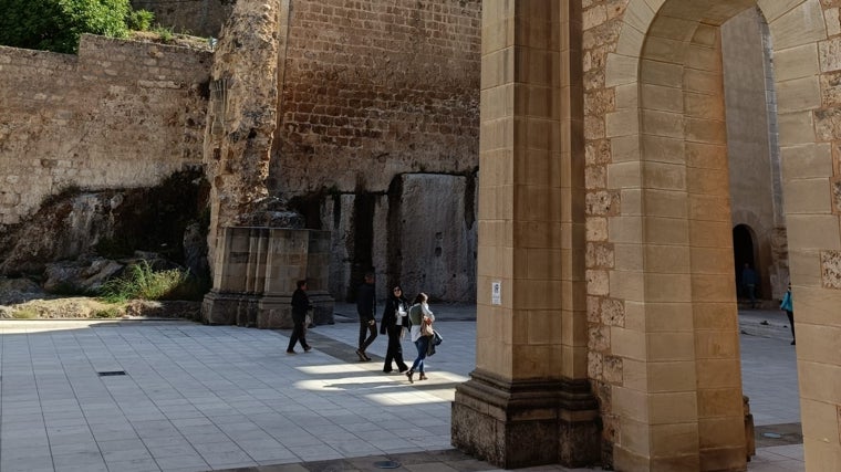 Ruinas de la Iglesia de Santa María en Cazorla