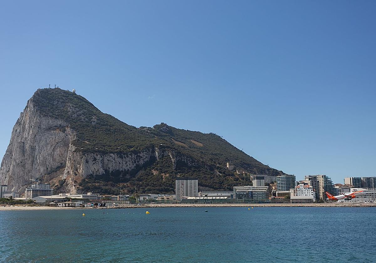 Imagen del peñón de Gibraltar