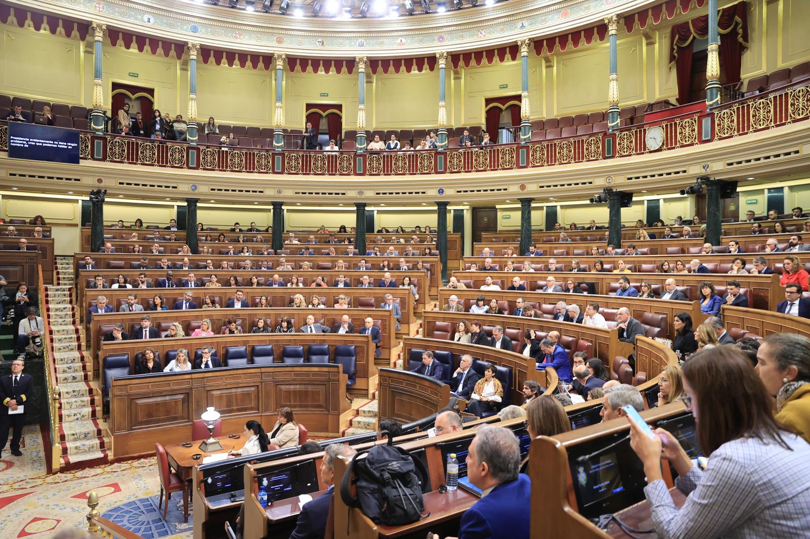 El Congreso aprueba la ley para disolver asociaciones que hagan apología del franquismo
