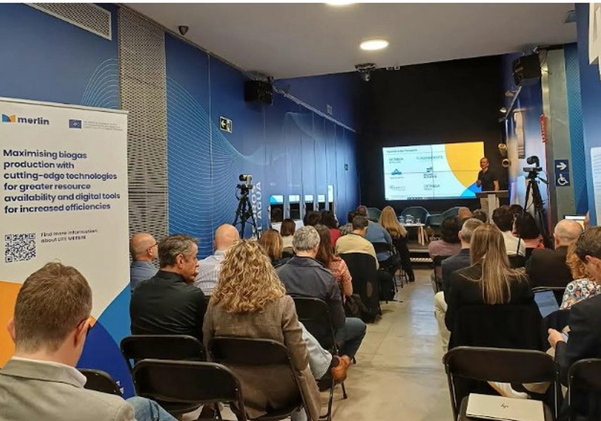 Presentación del proyecto Life Merlin en el Museo de Aguas de Alicante