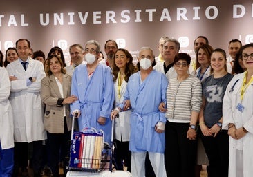 Un paciente de trasplante bipulmonar: «Es muy grato poder empezar a revivir en esta vida»