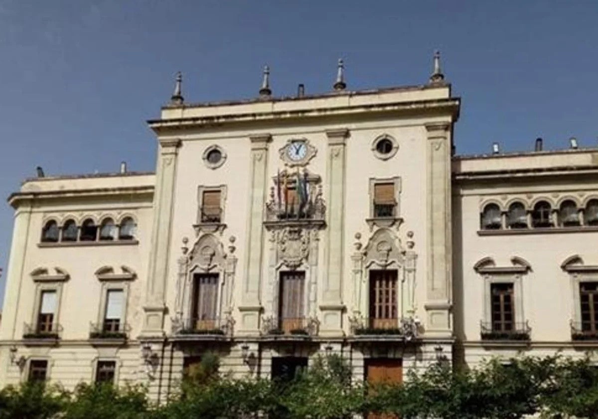 Fachada de la Audiencia de Granada