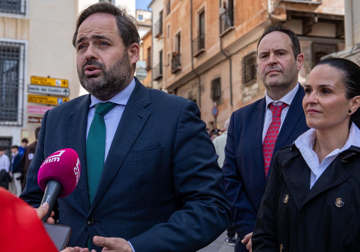 Paco Núñez, en el Domingo de Ramos en Cuenca