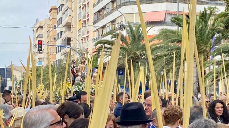 La Procesión del Domingo de Ramos en Alicante