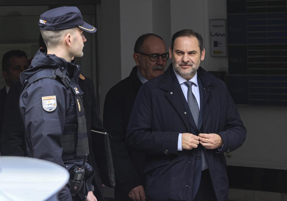 El exministro de Transportes José Luis Ábalos