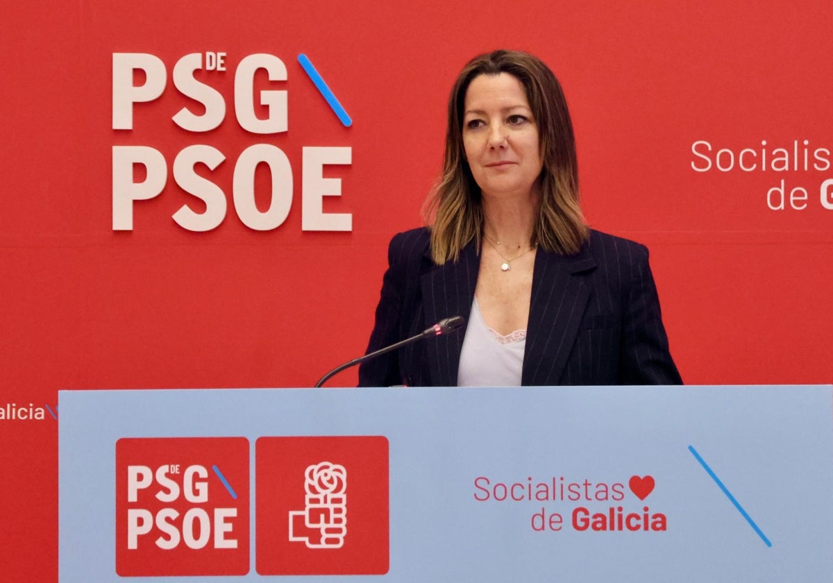 Lara Méndez, este lunes en rueda de prensa