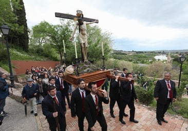 La subida del Cristo de la Vega en imágenes