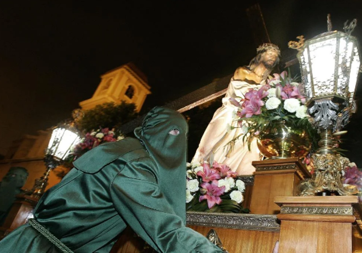 Imagen de archivo de una procesión de la Semana Santa Marinera de Valencia